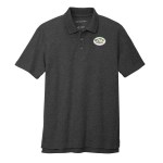 Port Authority® C-FREE ® Cotton Blend Pique Polo - charcoal heather gray Port Authority® C-FREE ® Cotton Blend Pique Polo - charcoal heather gray
