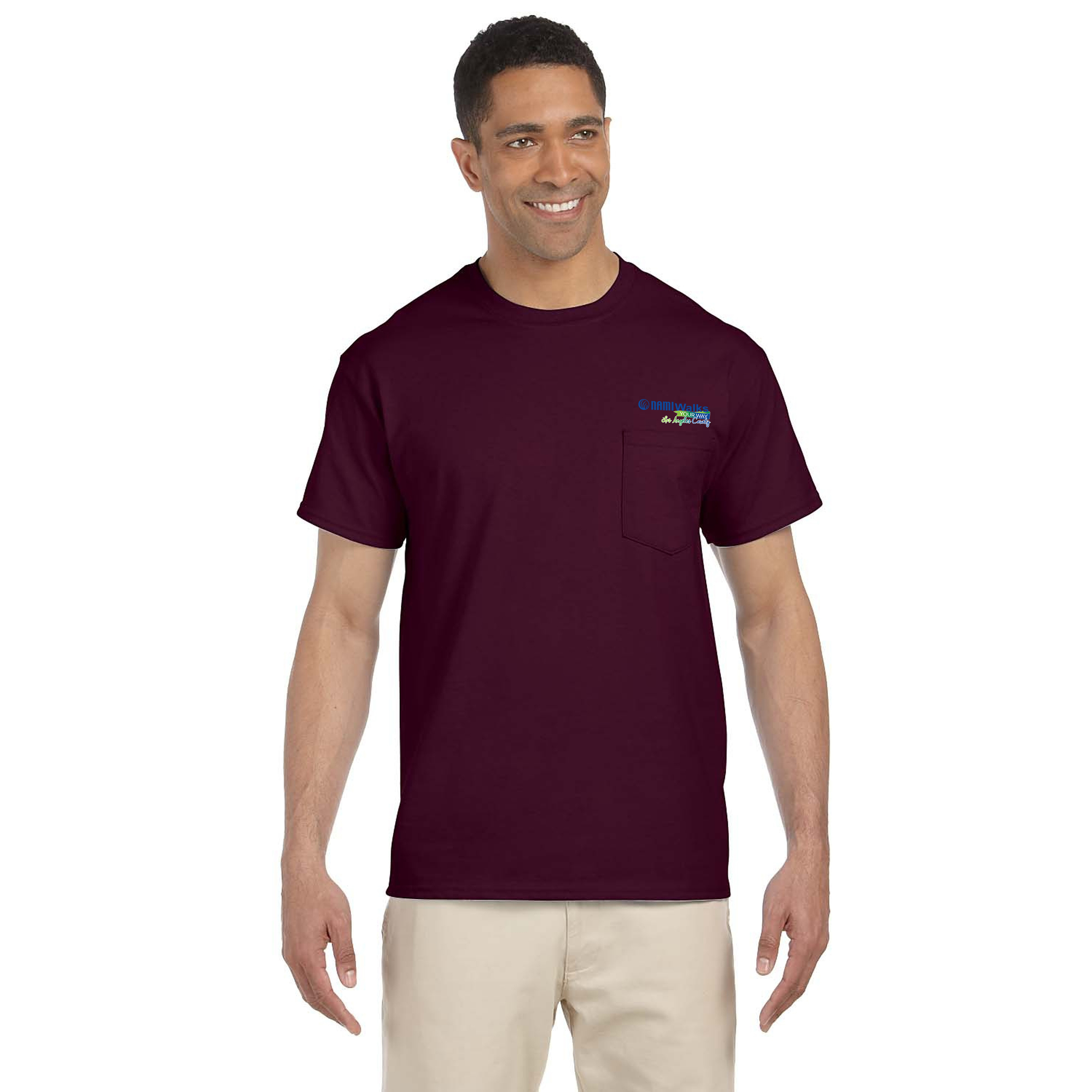 Gildan® Ultra Cotton® Short Sleeve Pocket T-Shirt 2