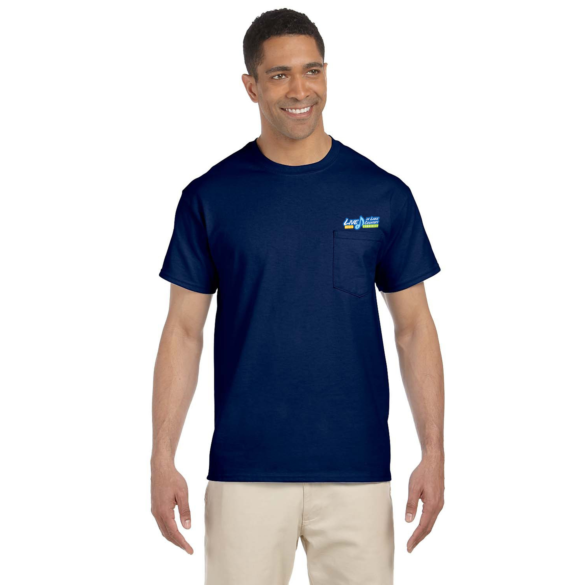 Gildan® Ultra Cotton® Short Sleeve Pocket T-Shirt 2