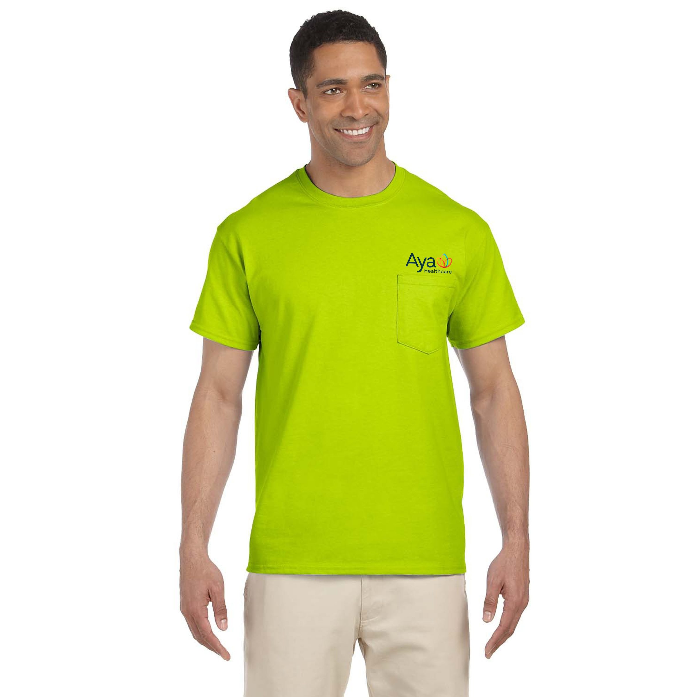 Gildan® Ultra Cotton® Short Sleeve Pocket T-Shirt 2