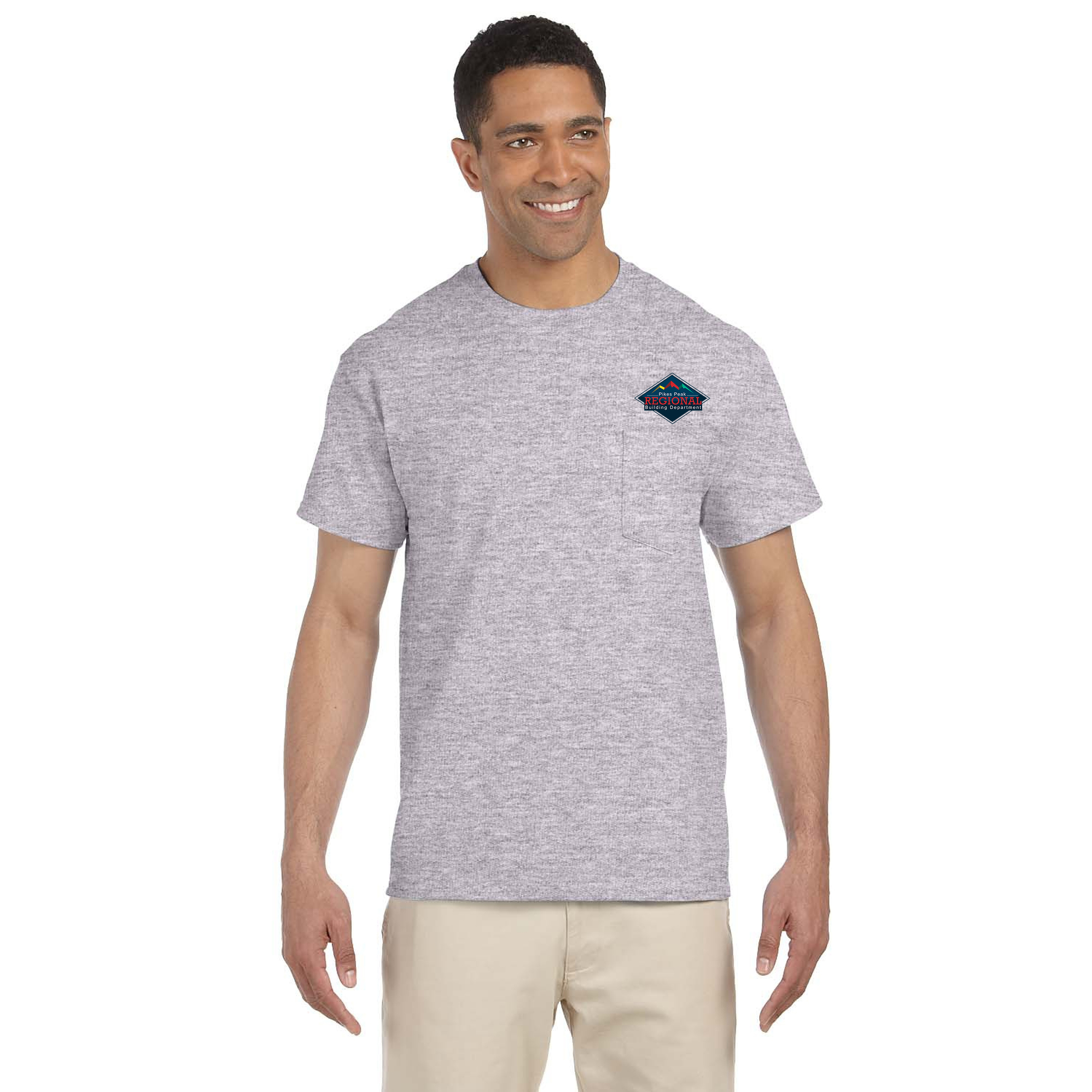 Gildan® Ultra Cotton® Short Sleeve Pocket T-Shirt 2