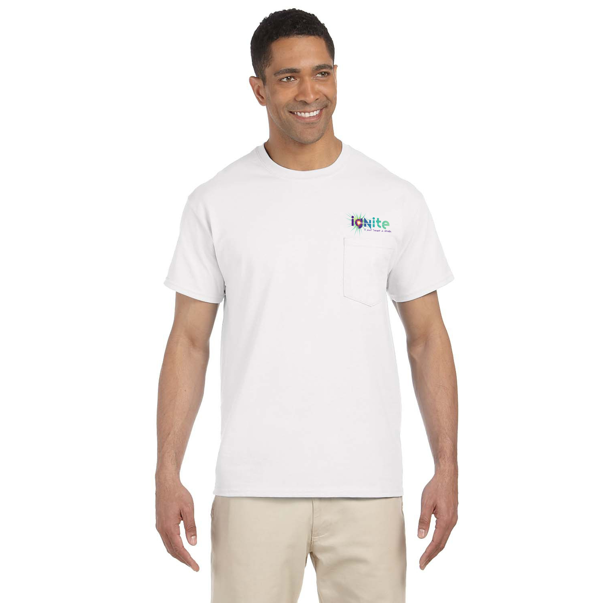 Gildan® Ultra Cotton® Short Sleeve Pocket T-Shirt 2