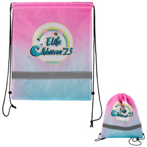 Full Color Reflective Drawstring Backpack 1 Full Color Reflective Drawstring Backpack 1