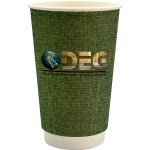 16 oz. Full Color Ridge Paper Cup - green 16 oz. Full Color Ridge Paper Cup - green