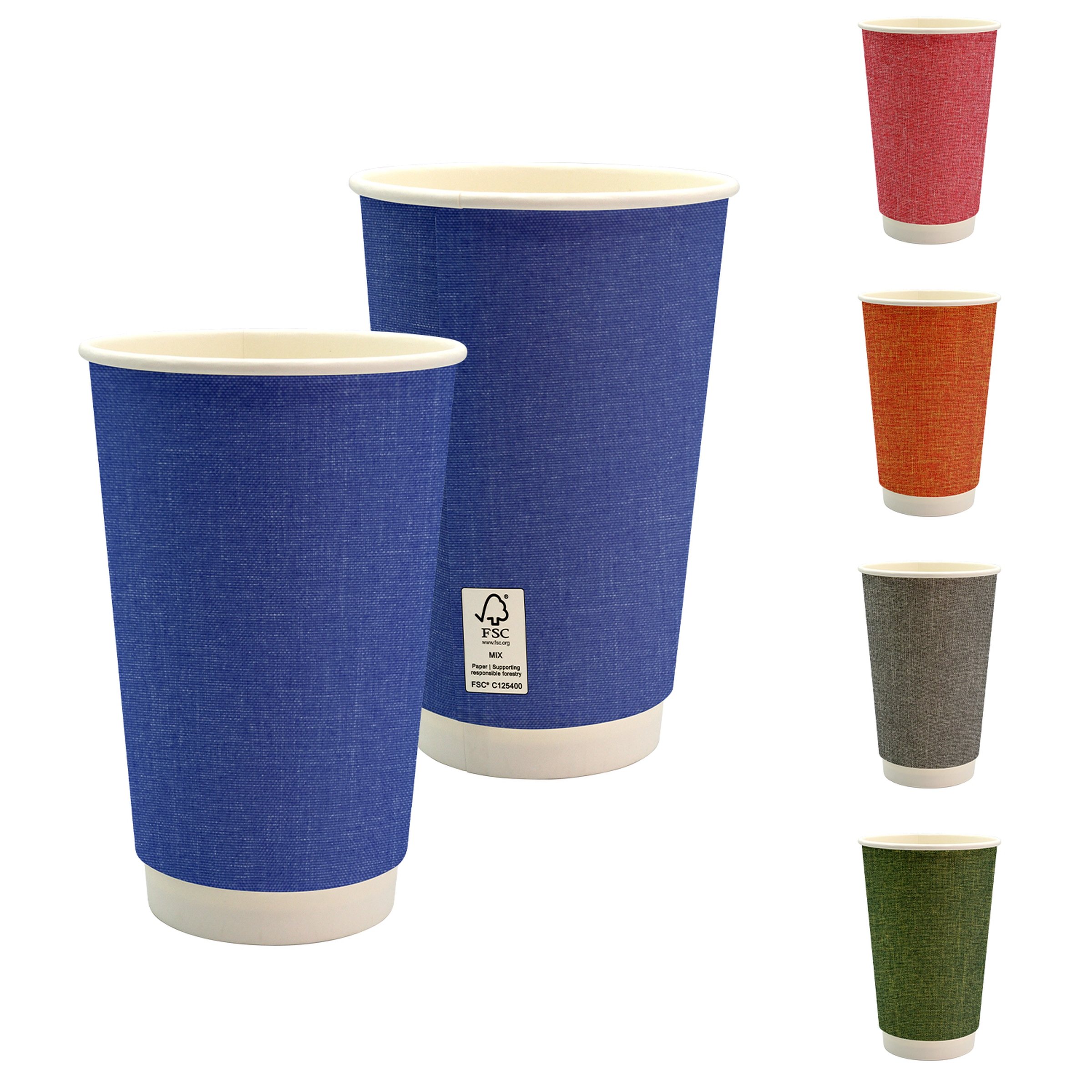 16 oz. Full Color Ridge Paper Cup 1