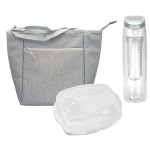 Speck Lunch & Bottle Tote Set - White Speck Lunch & Bottle Tote Set - White