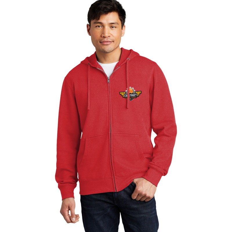 District V.I.T. Fleece Full-Zip Hoodie 1 District V.I.T. Fleece Full-Zip Hoodie 1