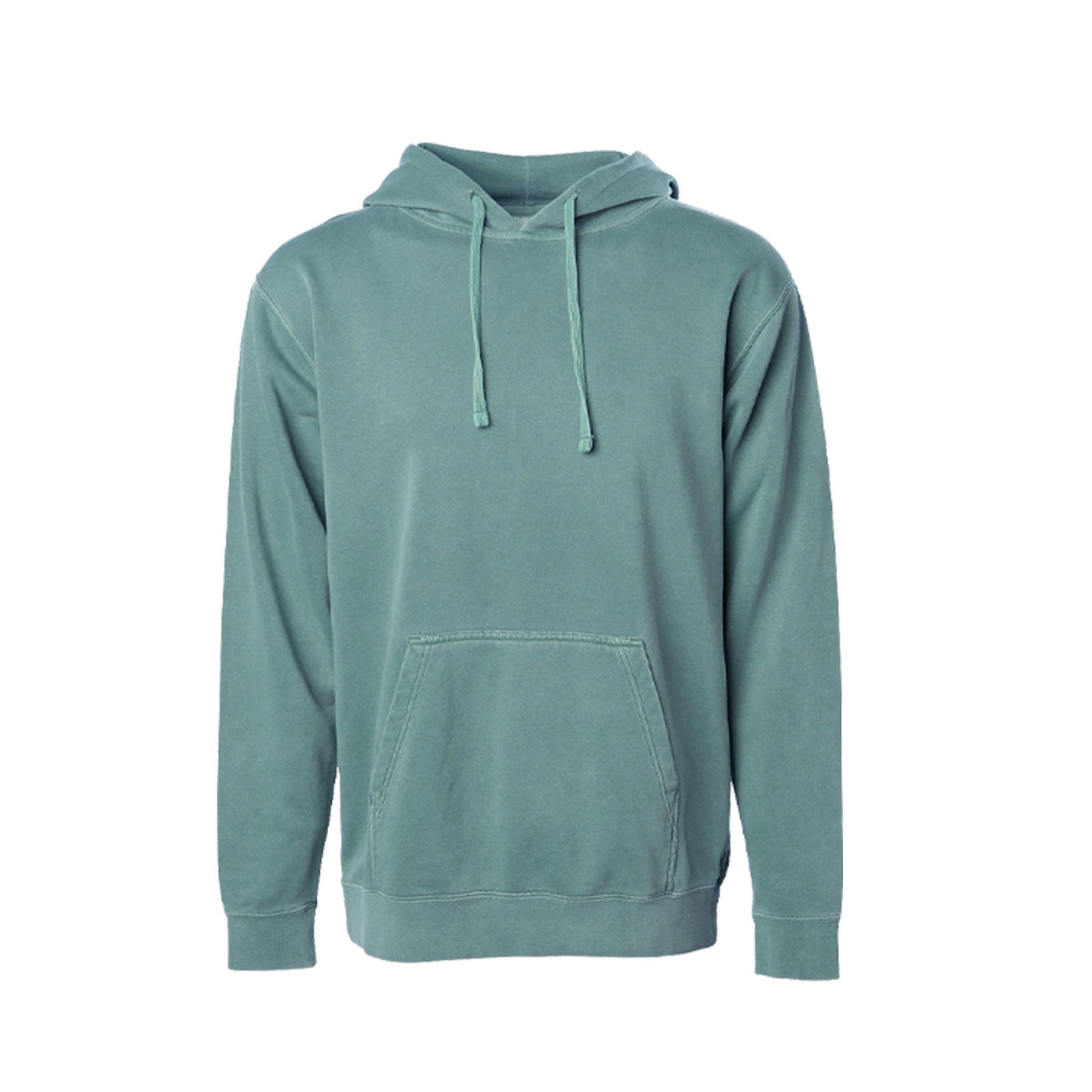 Independent Trading Co. Unisex Midweight Pigment Dyed Hooded Pullover 1