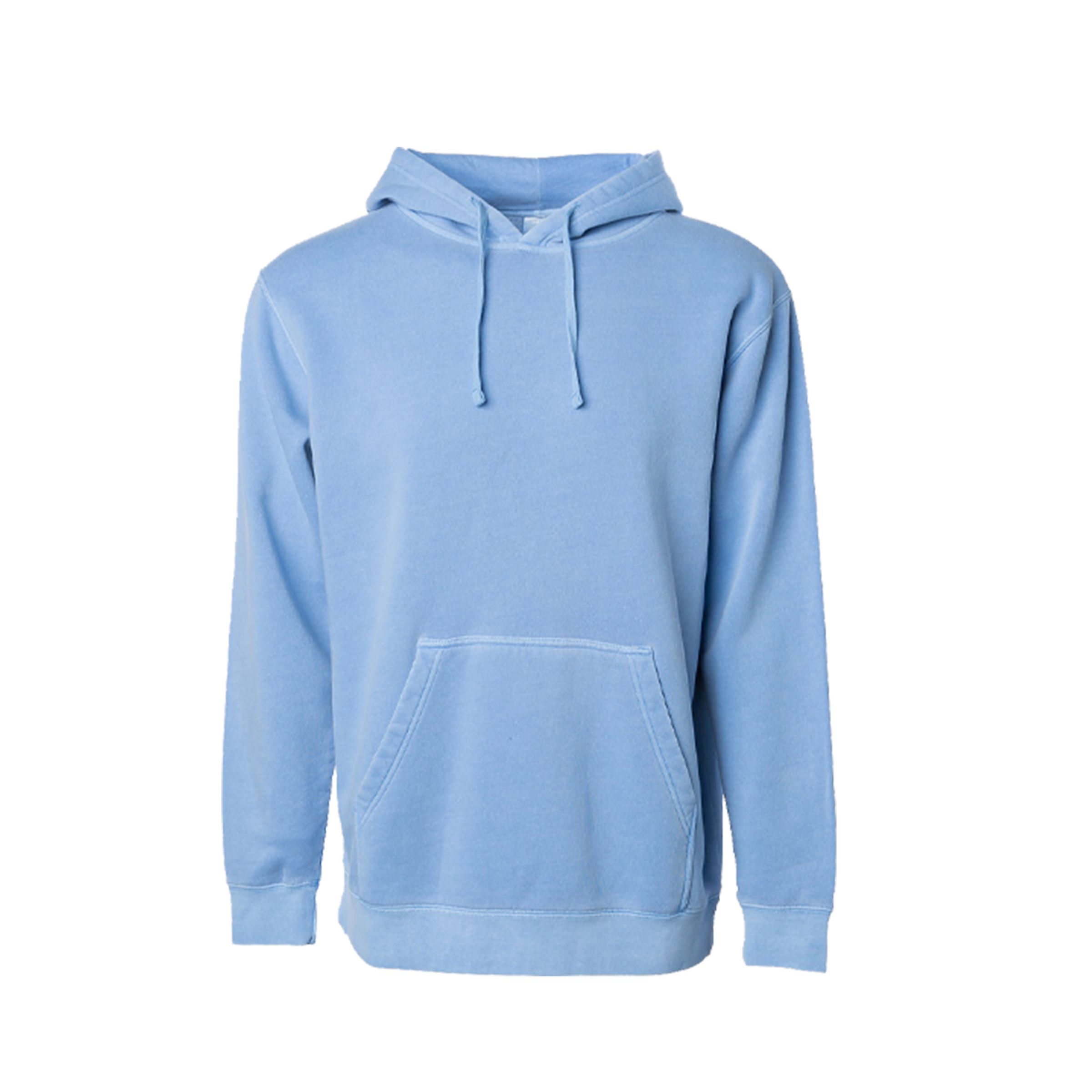 Independent Trading Co. Unisex Midweight Pigment Dyed Hooded Pullover 1