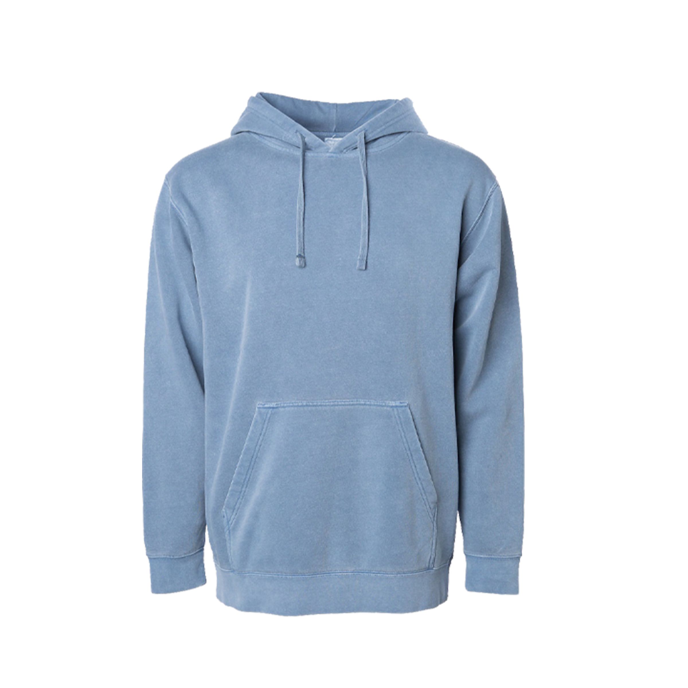 Independent Trading Co. Unisex Midweight Pigment Dyed Hooded Pullover 1