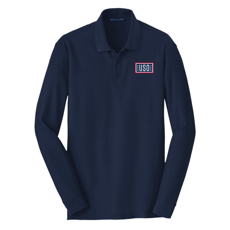 Port Authority® Long Sleeve Core Classic Pique Polo 1 Port Authority® Long Sleeve Core Classic Pique Polo 1