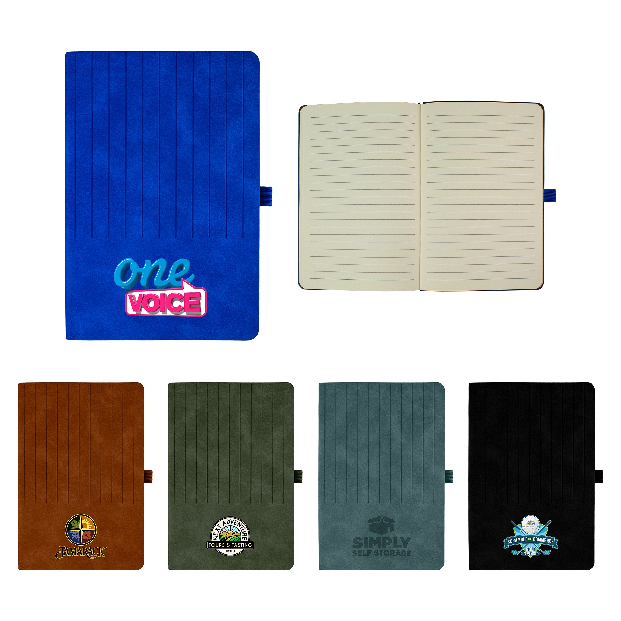 Striped Watermark Notebook 1