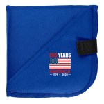 Patriotic Folding Seat Cushion - Blue Patriotic Folding Seat Cushion - Blue
