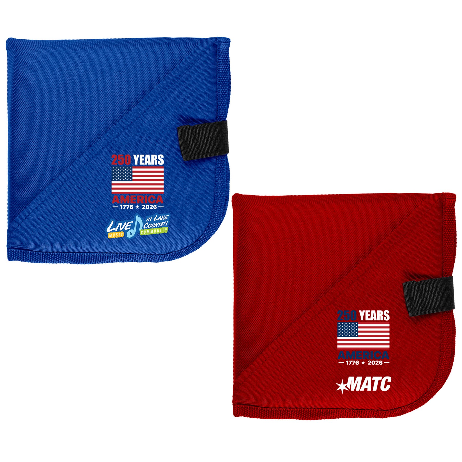 Patriotic Folding Seat Cushion 1