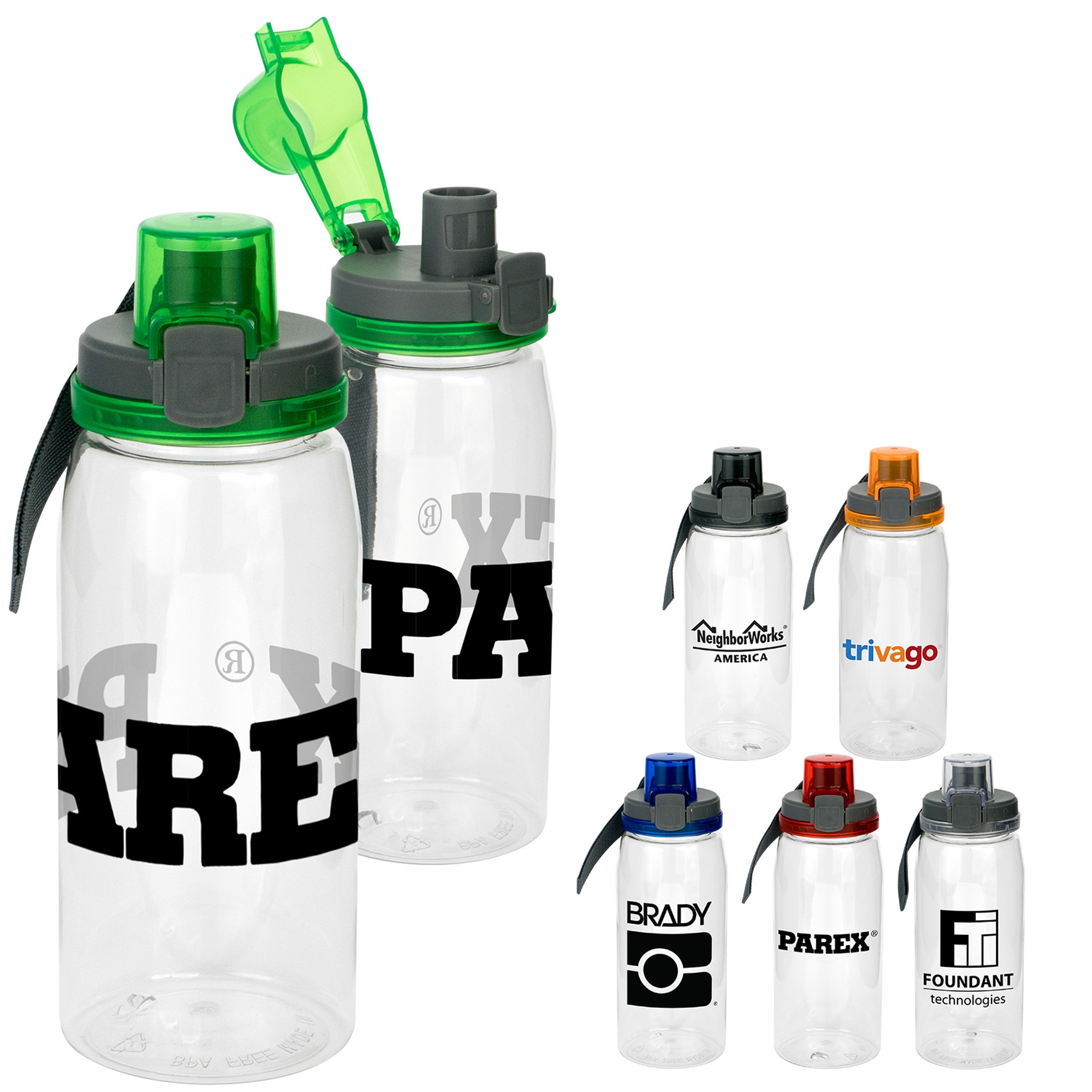 Locking Lid 25 oz. Recycled Bottle 1
