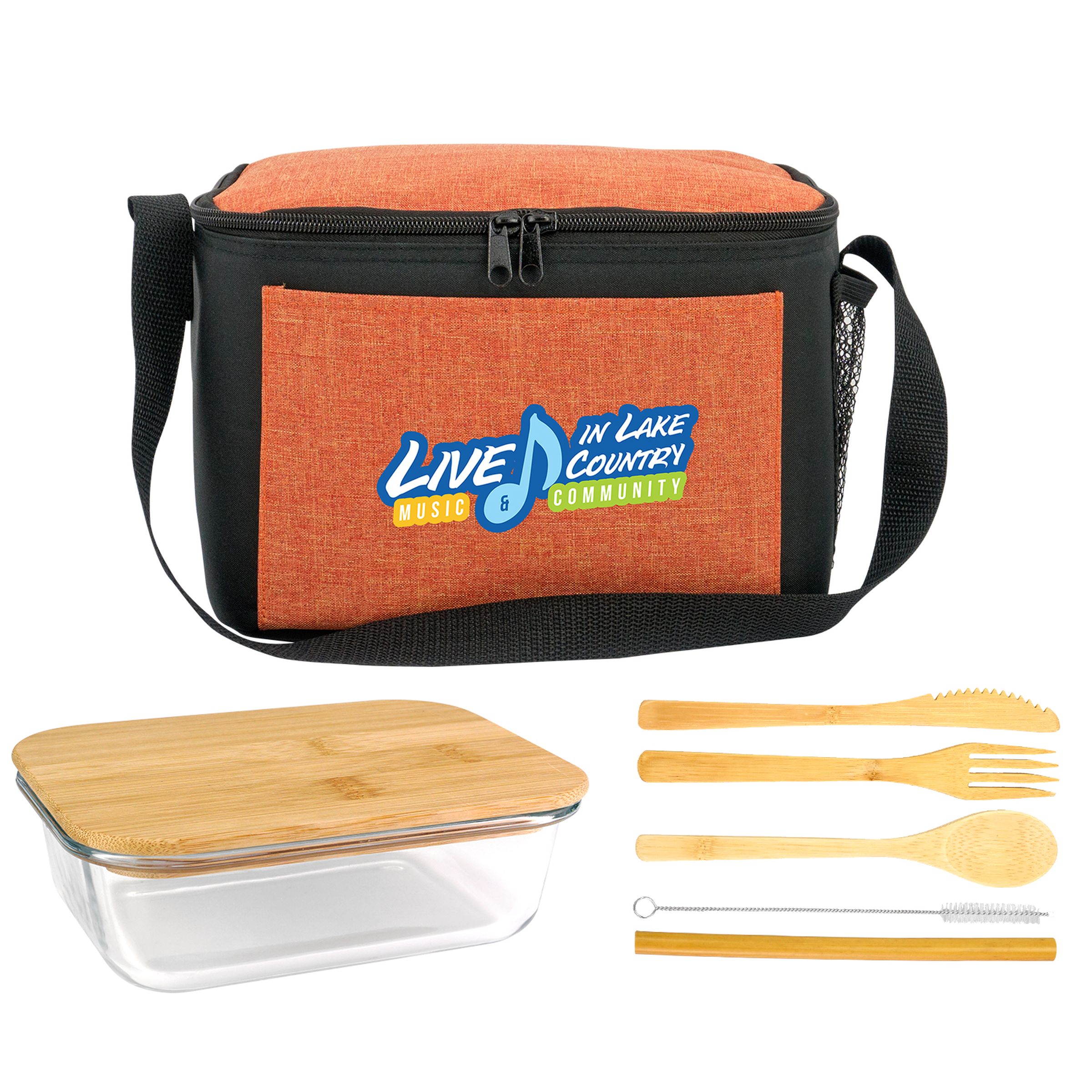 Ridge Bamboo Lunch Cooler 1