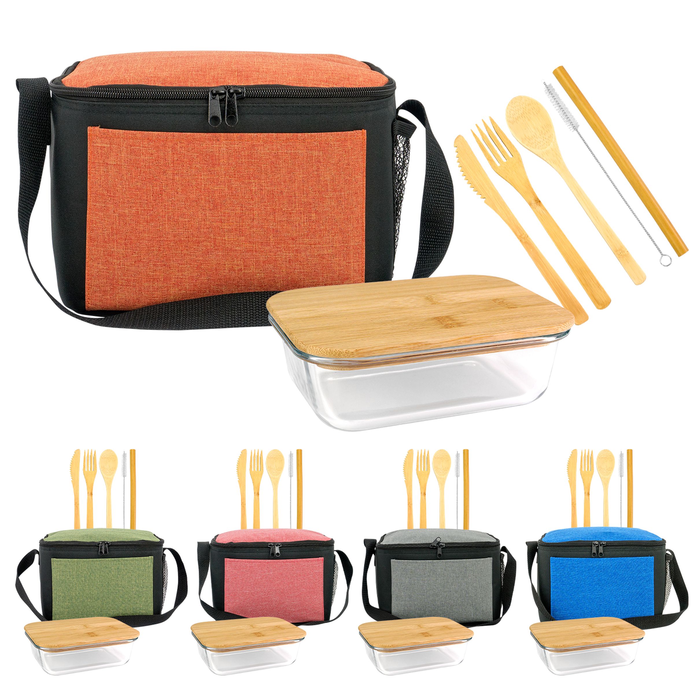 Ridge Bamboo Lunch Cooler 1