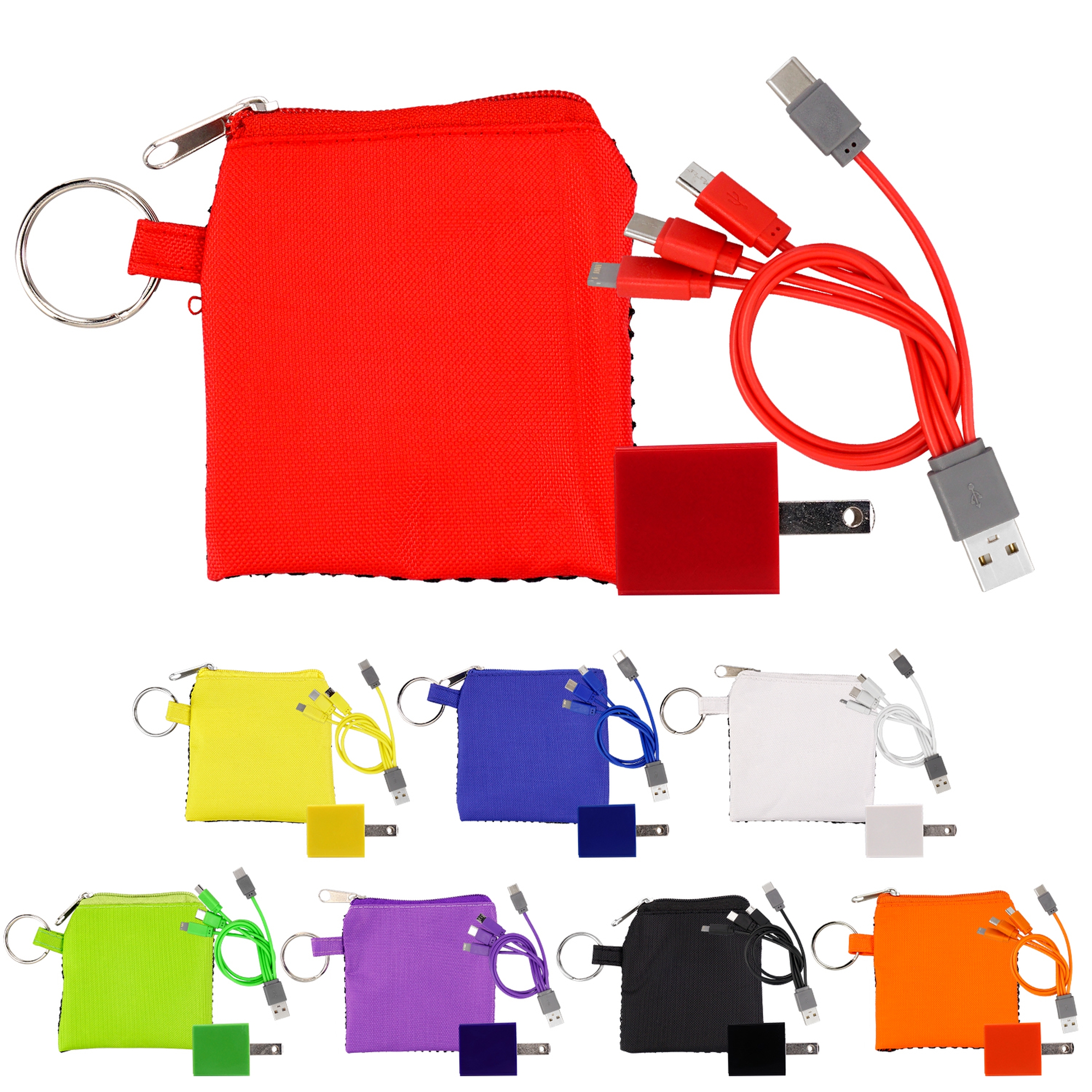 Sporty 4-in-1 Charging Techie Set 1