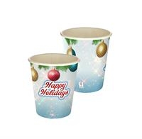 5 oz. Holiday Full Color Paper Cup 1 5 oz. Holiday Full Color Paper Cup 1