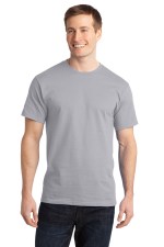 Port & Company® Ring Spun Cotton Tee - silver Port & Company® Ring Spun Cotton Tee - silver