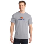 Port & Company® Ring Spun Cotton Tee - silver Port & Company® Ring Spun Cotton Tee - silver