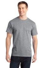 Port & Company® Ring Spun Cotton Tee - athletic heather Port & Company® Ring Spun Cotton Tee - athletic heather