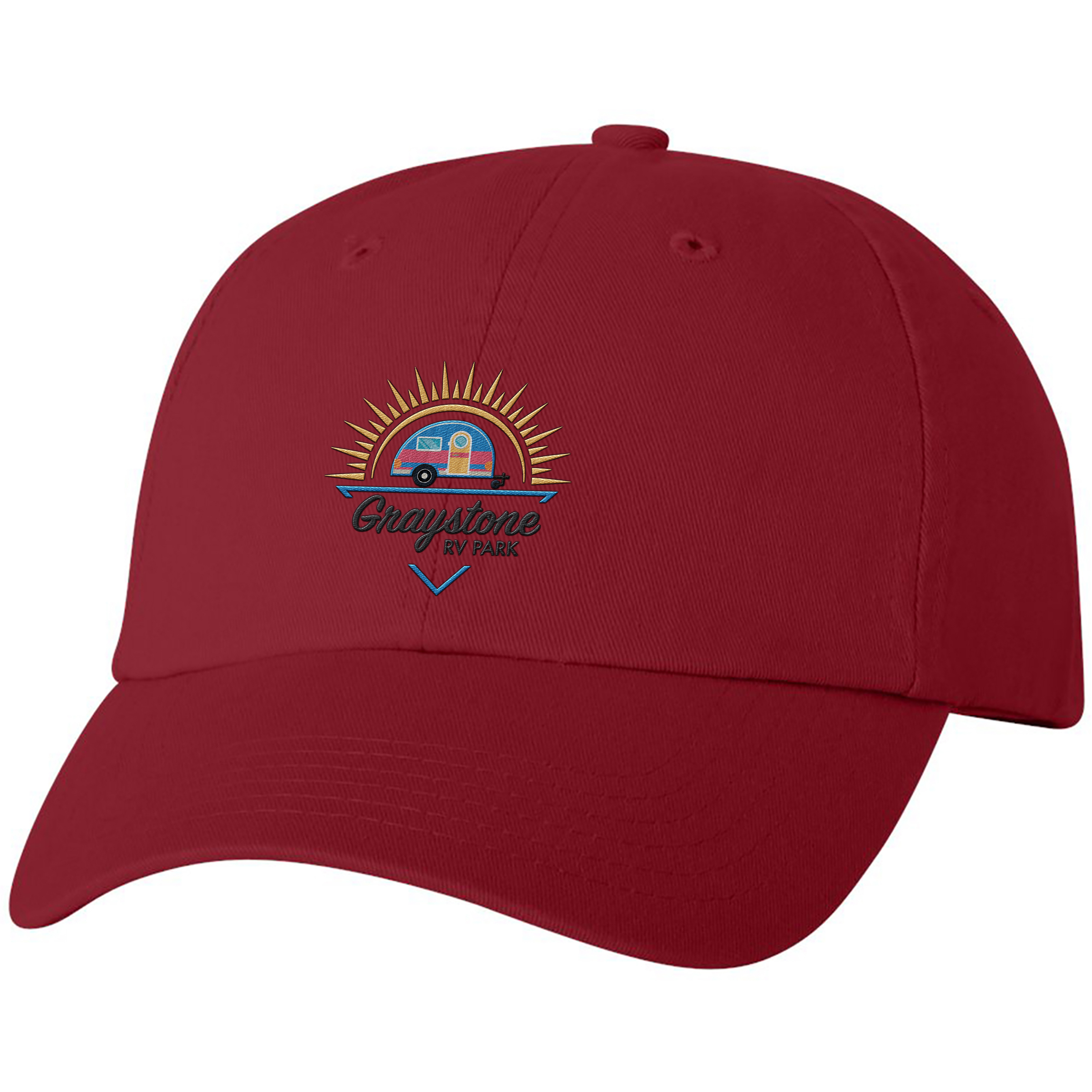 Valucap® Adult Bio-Washed Classic Dad's Cap 1