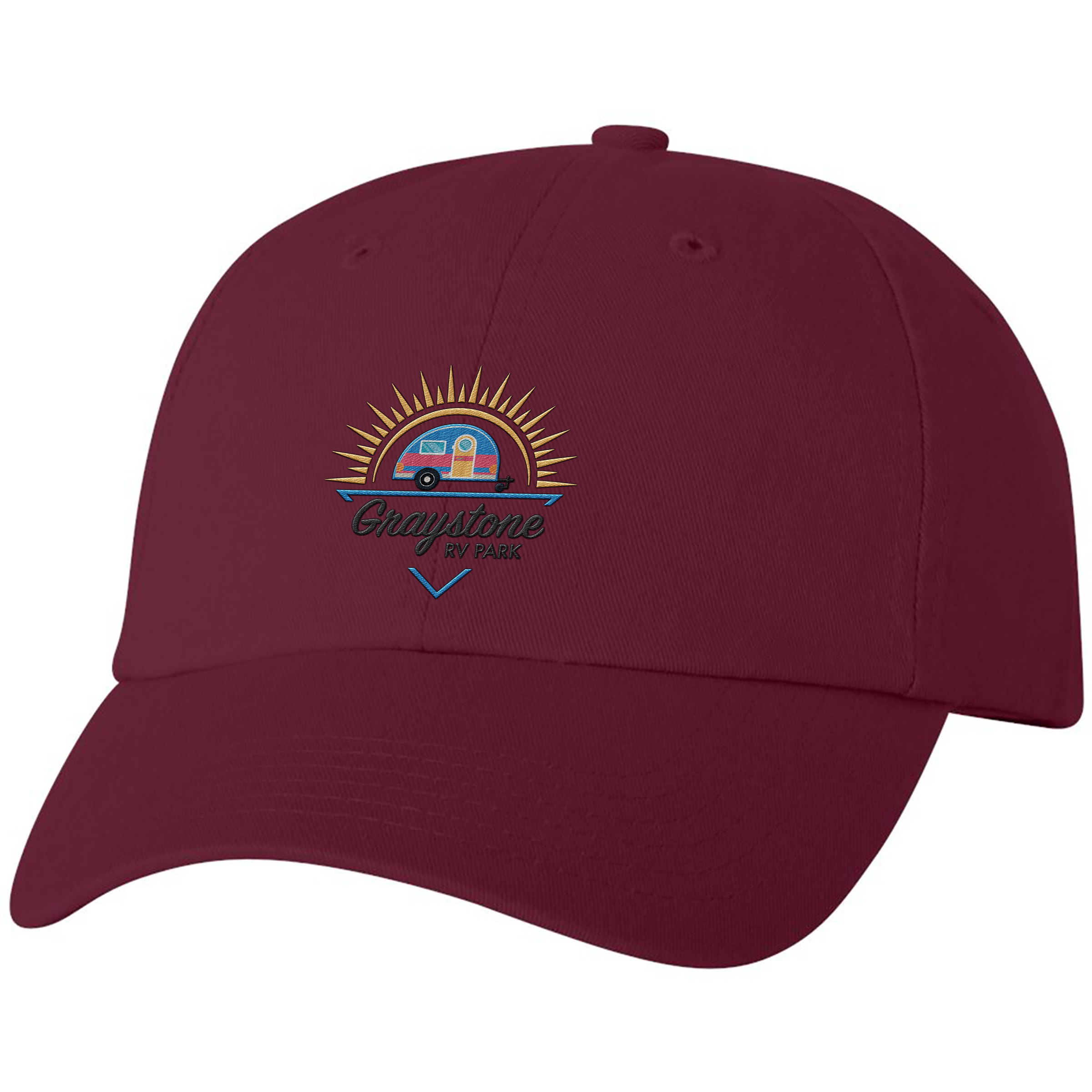 Valucap® Adult Bio-Washed Classic Dad's Cap 1