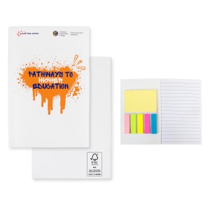 4" X 6" Perfect Paper Cover Sticky Note Book 1 4" X 6" Perfect Paper Cover Sticky Note Book 1