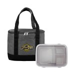 Marine Cooler Lunch To Go Set - Black Logo Marine Cooler Lunch To Go Set - Black Logo
