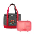 Marine Cooler Lunch To Go Set - Red Logo Marine Cooler Lunch To Go Set - Red Logo