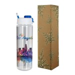 Lumina Bottle Gift Set - Blue Logo Lumina Bottle Gift Set - Blue Logo