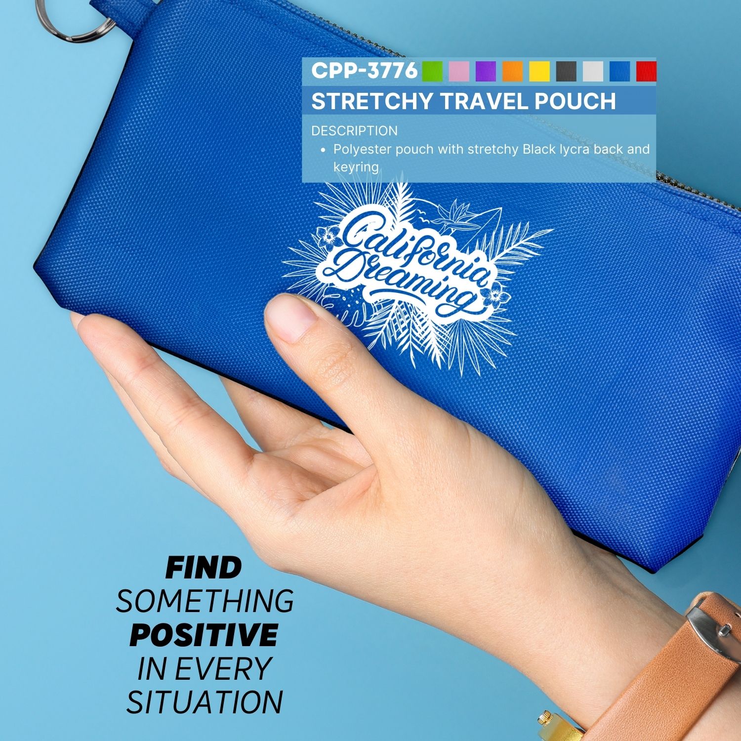 Stretchy Travel Pouch 1