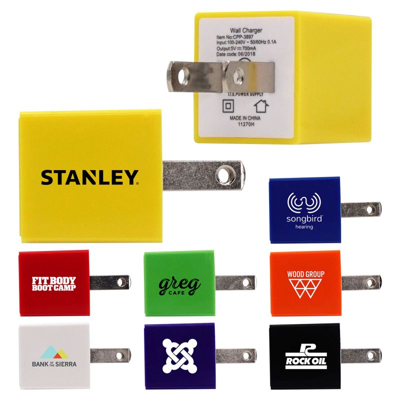 UL Square USB Wall Charger 1 UL Square USB Wall Charger 1