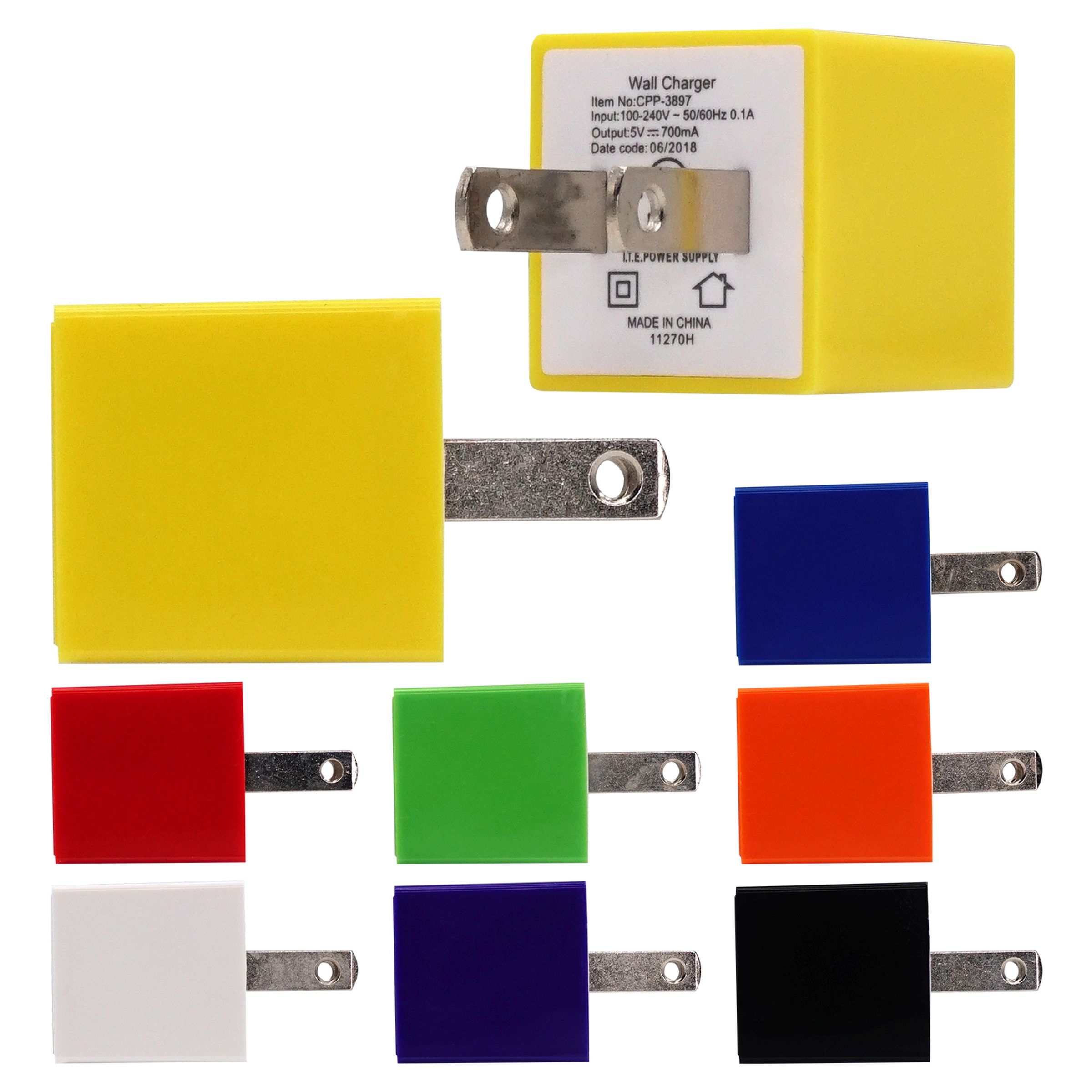 UL Square USB Wall Charger 1