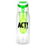 Trendy 32 oz. Bottle with Infuser - green Trendy 32 oz. Bottle with Infuser - green