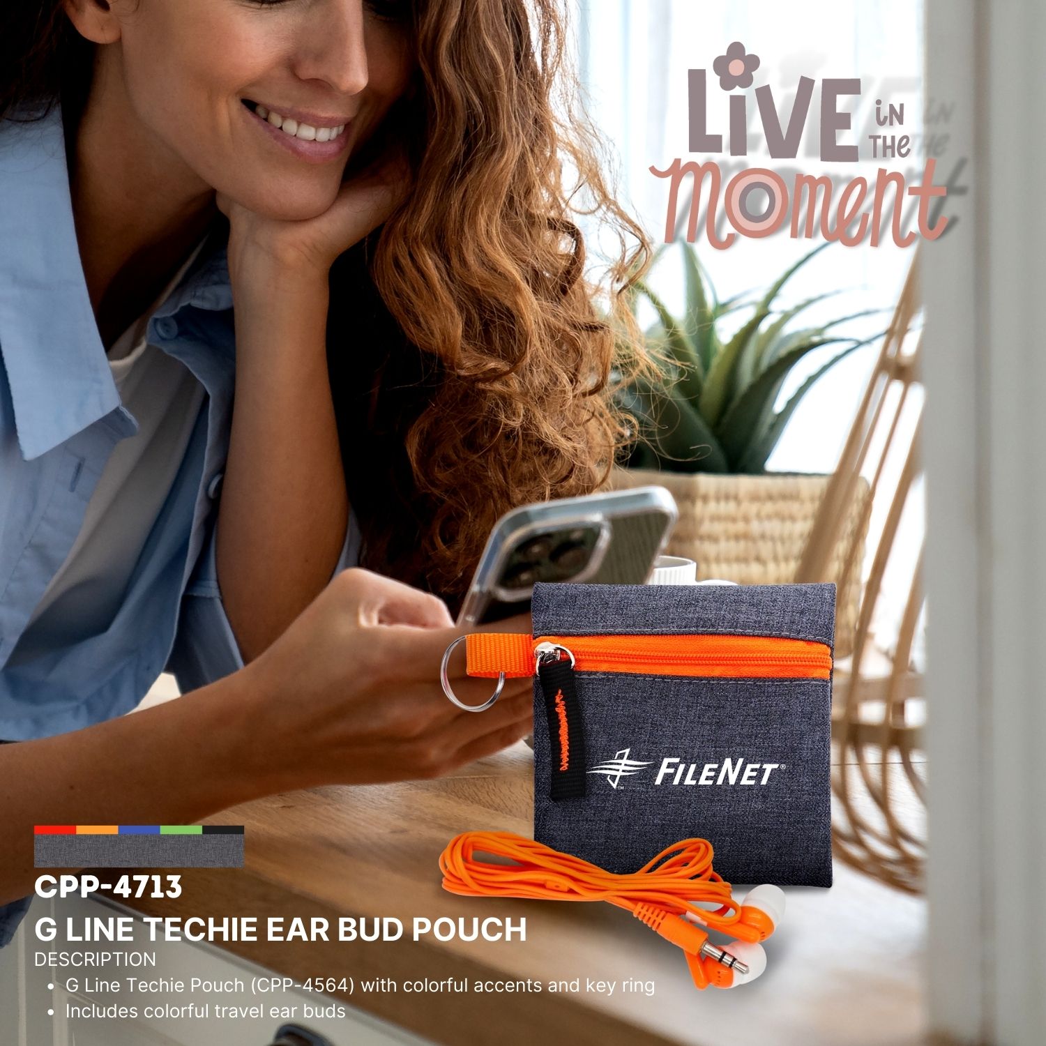 G Line Techie Ear Bud Pouch 1