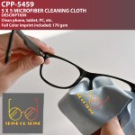 5 X 5 Microfiber Cleaning Cloth - Lifestyle 5 X 5 Microfiber Cleaning Cloth - Lifestyle