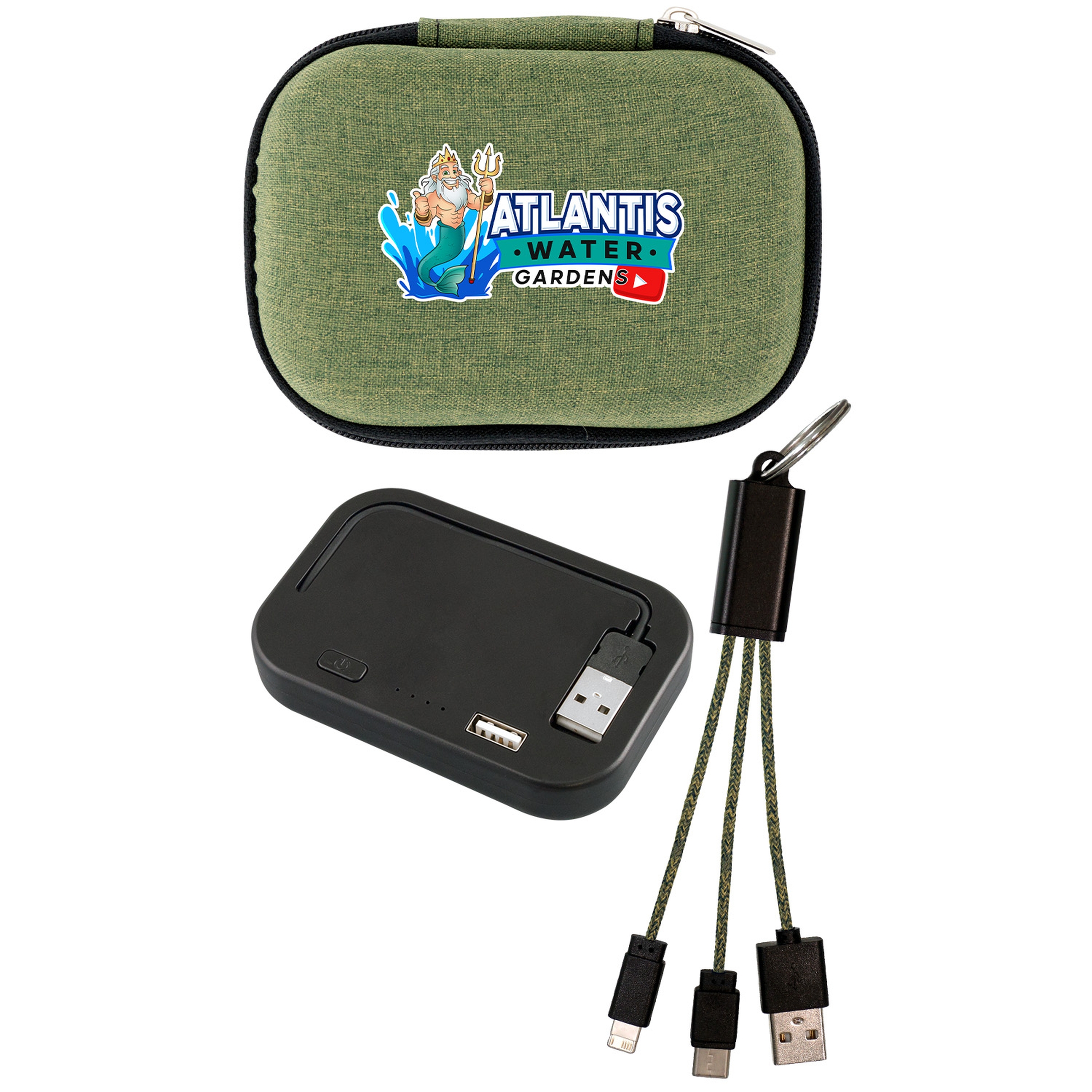 Ridge Fitted Keychain Cable Set 1