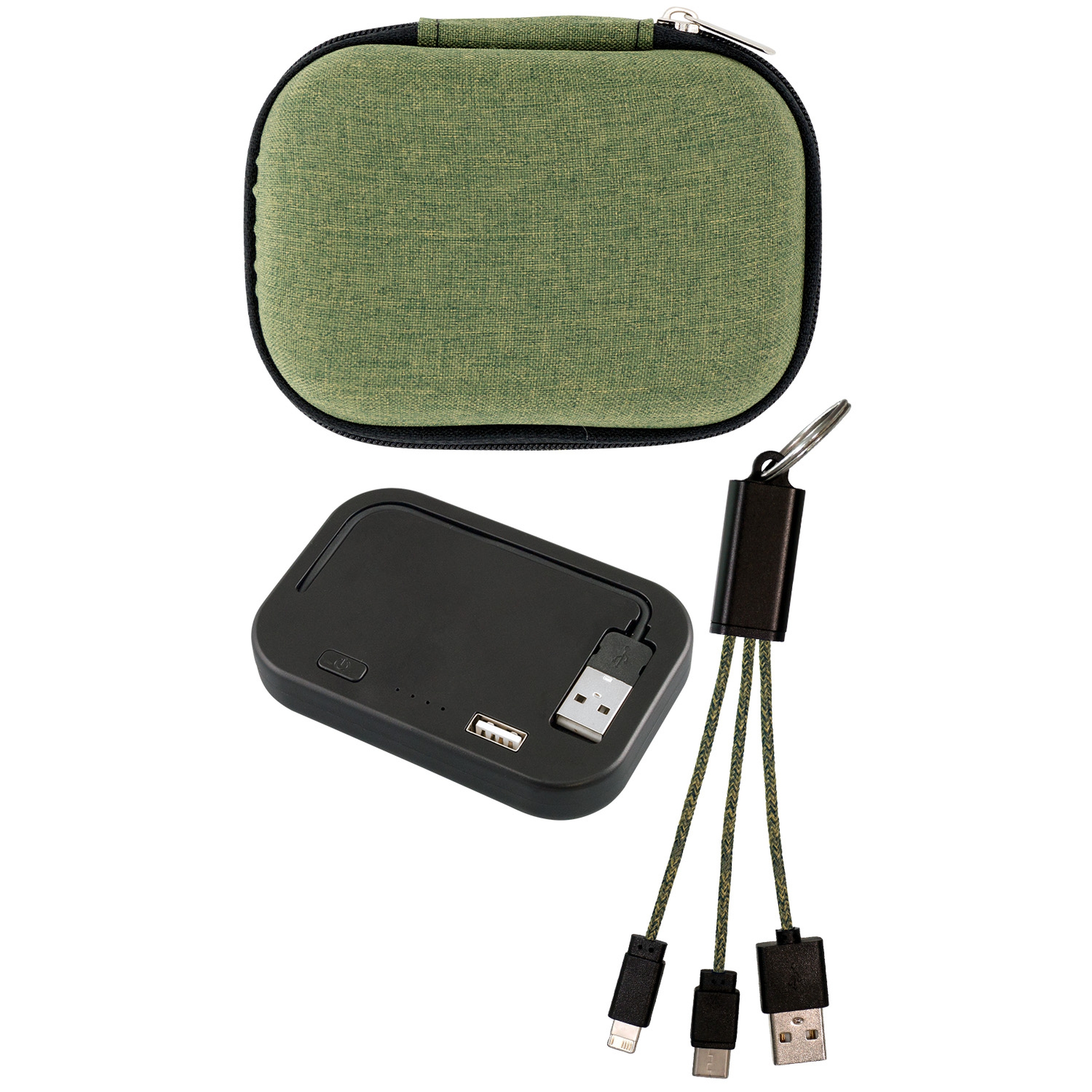 Ridge Fitted Keychain Cable Set 1