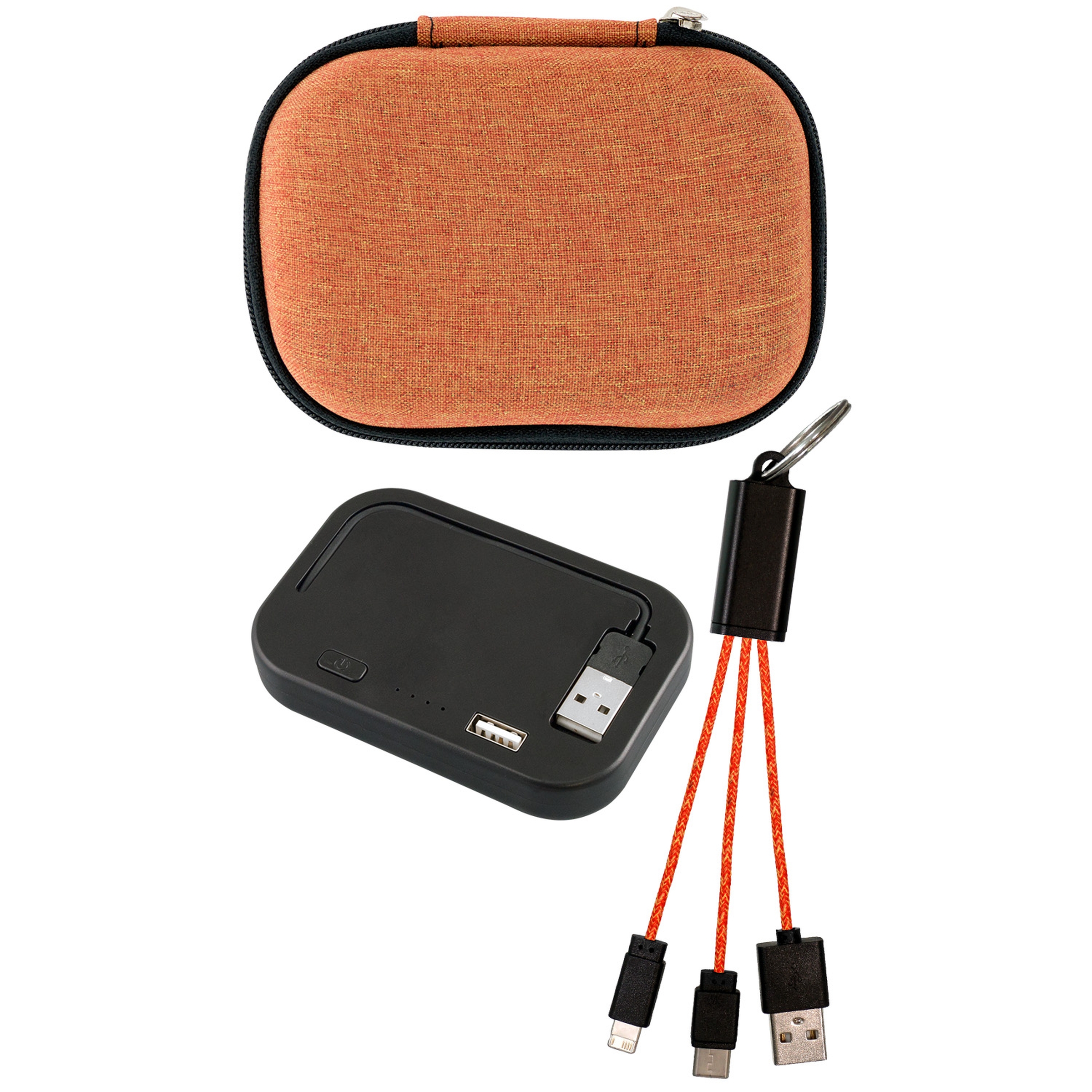 Ridge Fitted Keychain Cable Set 1