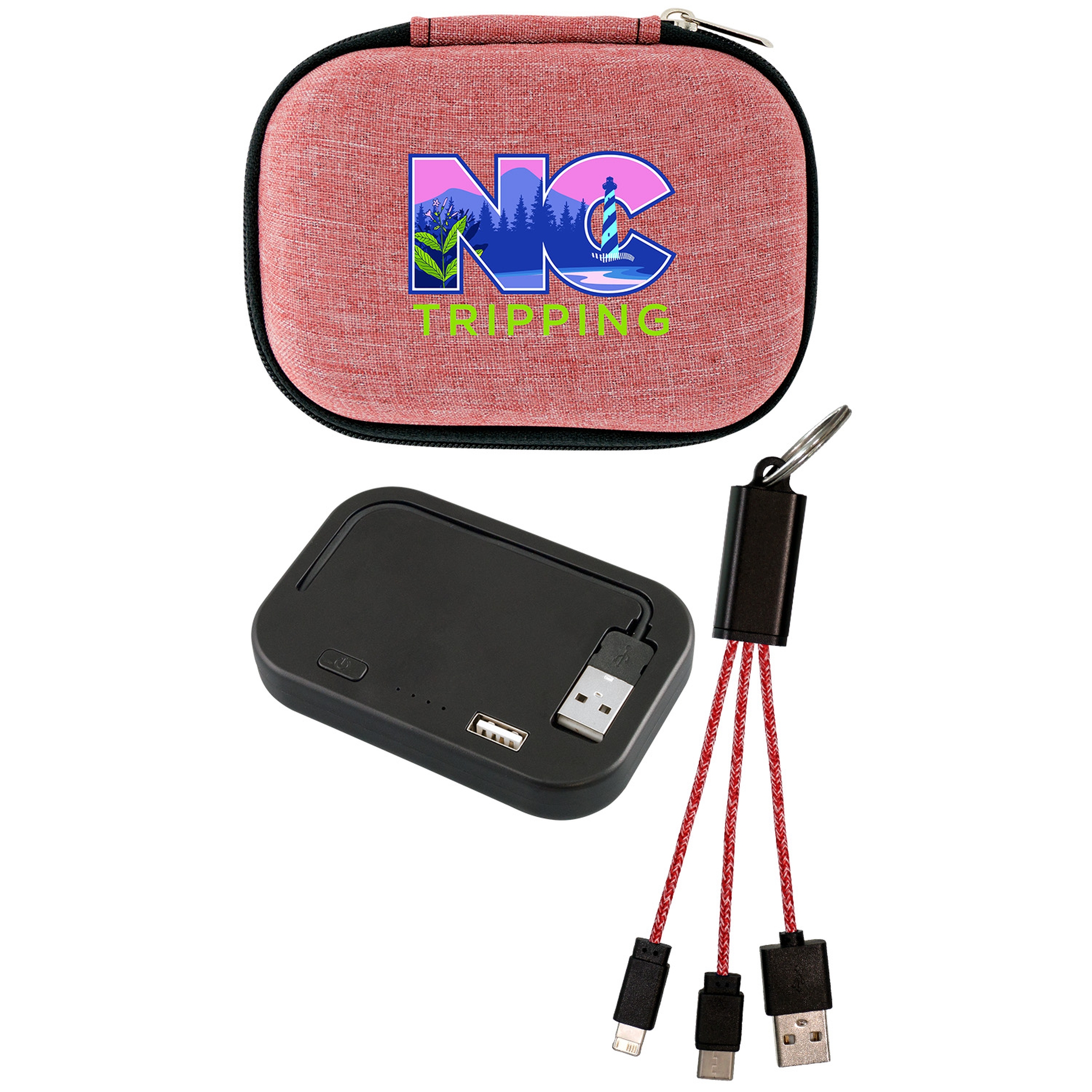 Ridge Fitted Keychain Cable Set 1