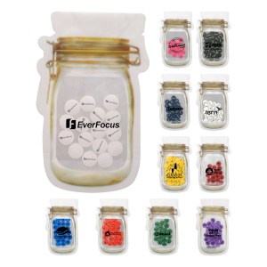 Mason Jar Bag of Printed Candy 1 Mason Jar Bag of Printed Candy 1