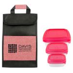 Ridge Portion Control Tote Set - Red Ridge Portion Control Tote Set - Red