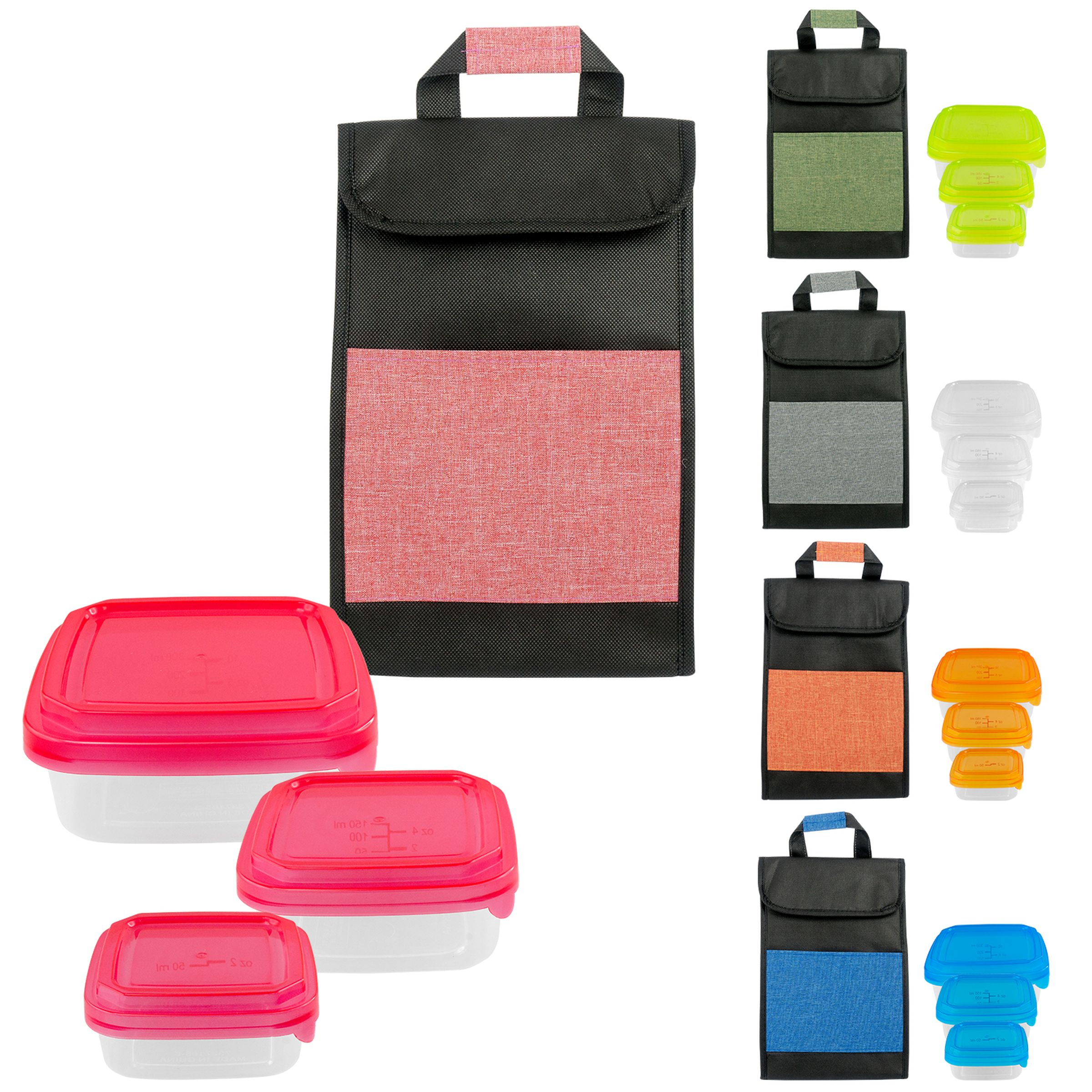 Ridge Portion Control Tote Set 1