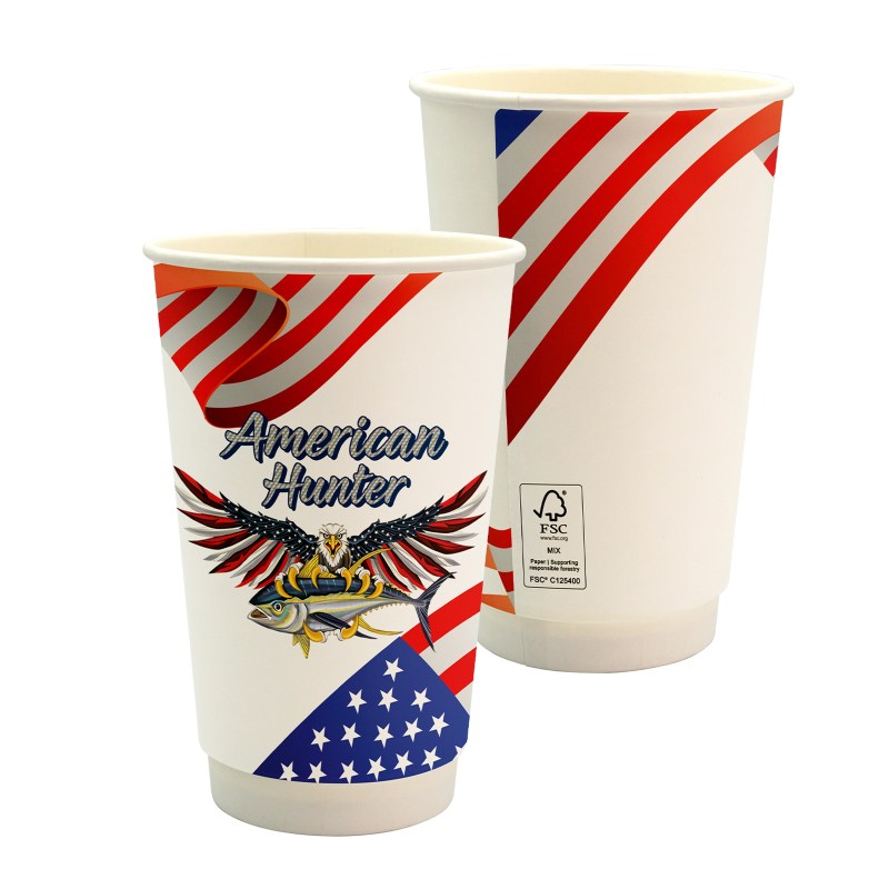 16 oz. Full Color Patriotic Paper Cup 1 16 oz. Full Color Patriotic Paper Cup 1