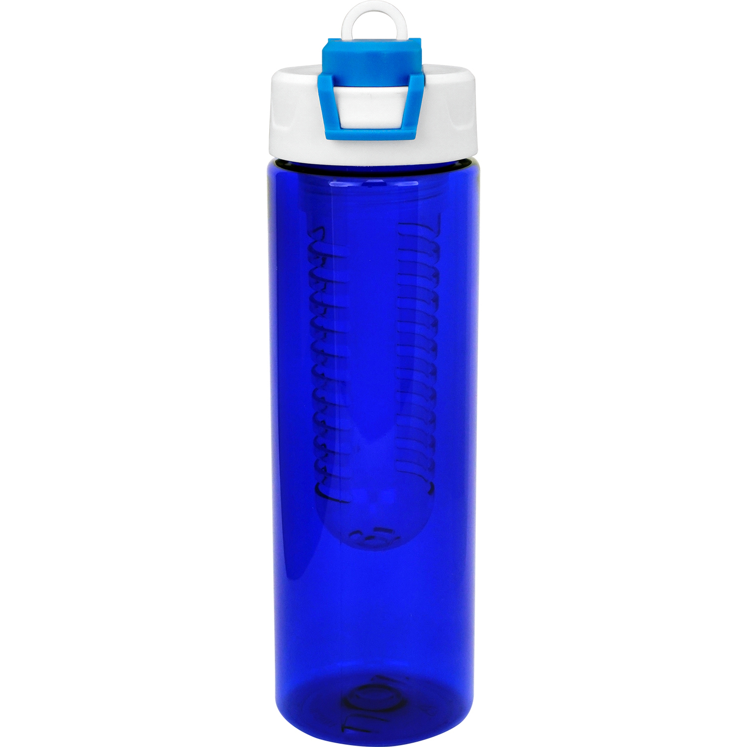 Two Tone Pop Up 24 oz. Colorful Bottle with Infuser 1