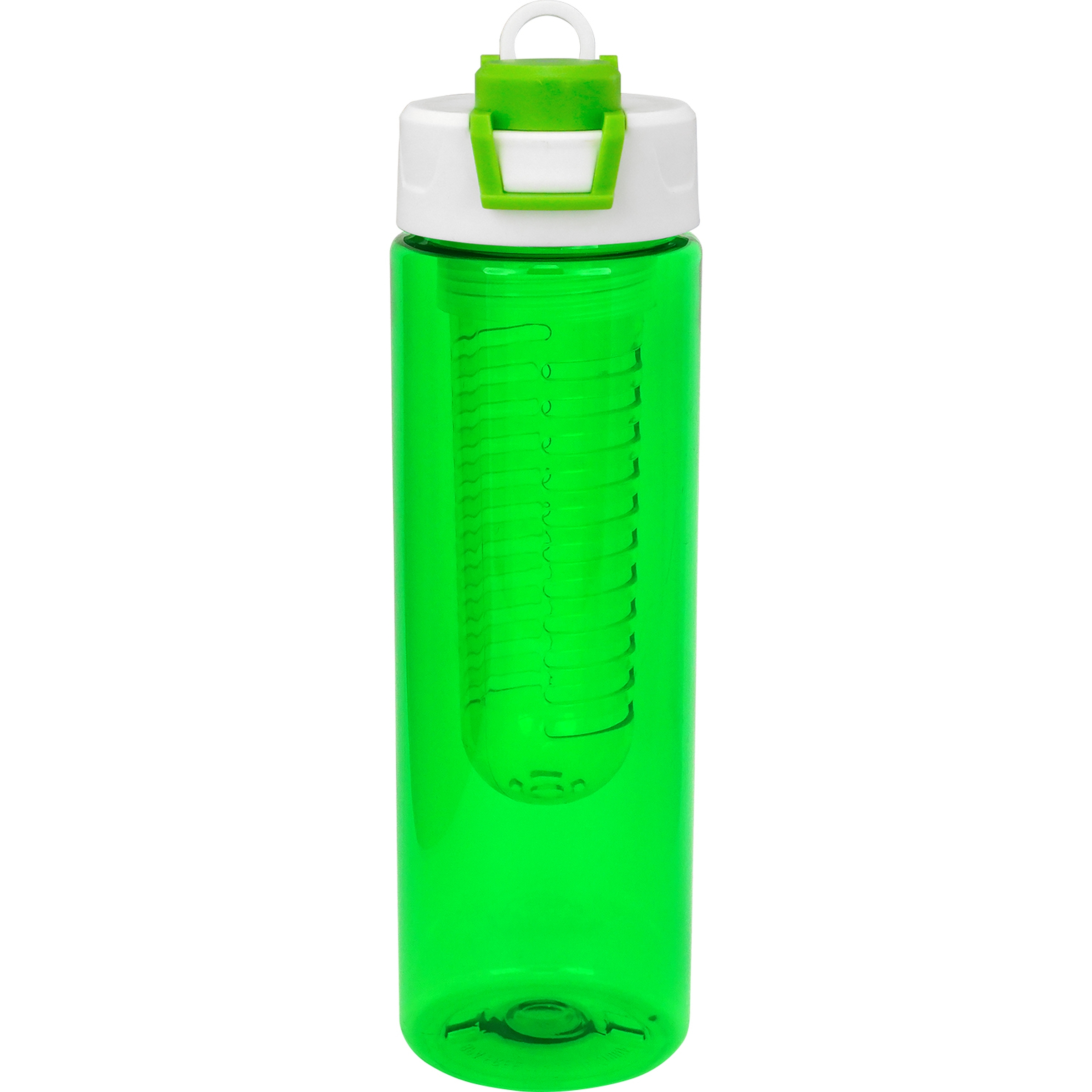 Two Tone Pop Up 24 oz. Colorful Bottle with Infuser 1