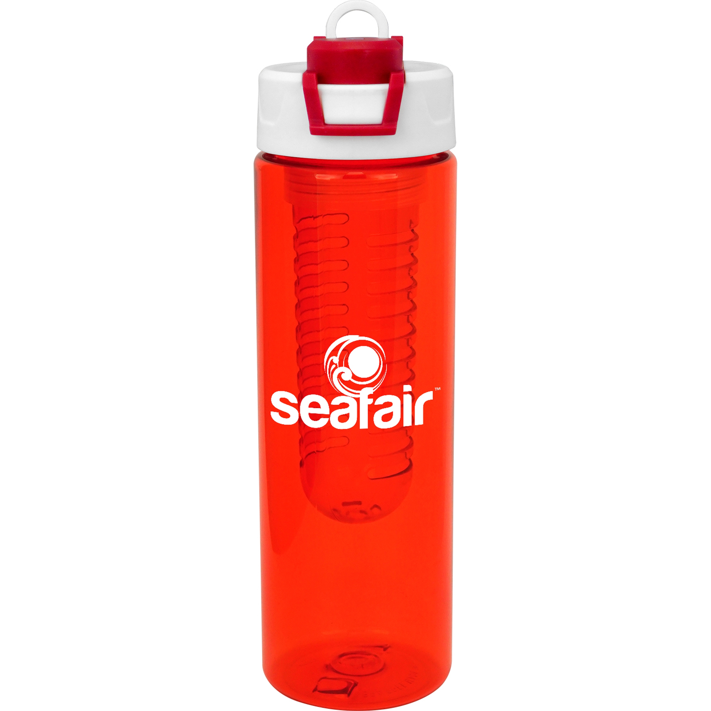 Two Tone Pop Up 24 oz. Colorful Bottle with Infuser 1