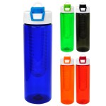 Two Tone Pop Up 24 oz. Colorful Bottle with Infuser 2 Two Tone Pop Up 24 oz. Colorful Bottle with Infuser 2